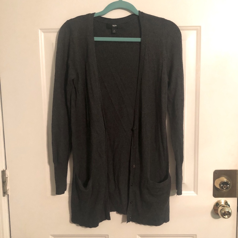 Mossimo Dark Grey Cardigan